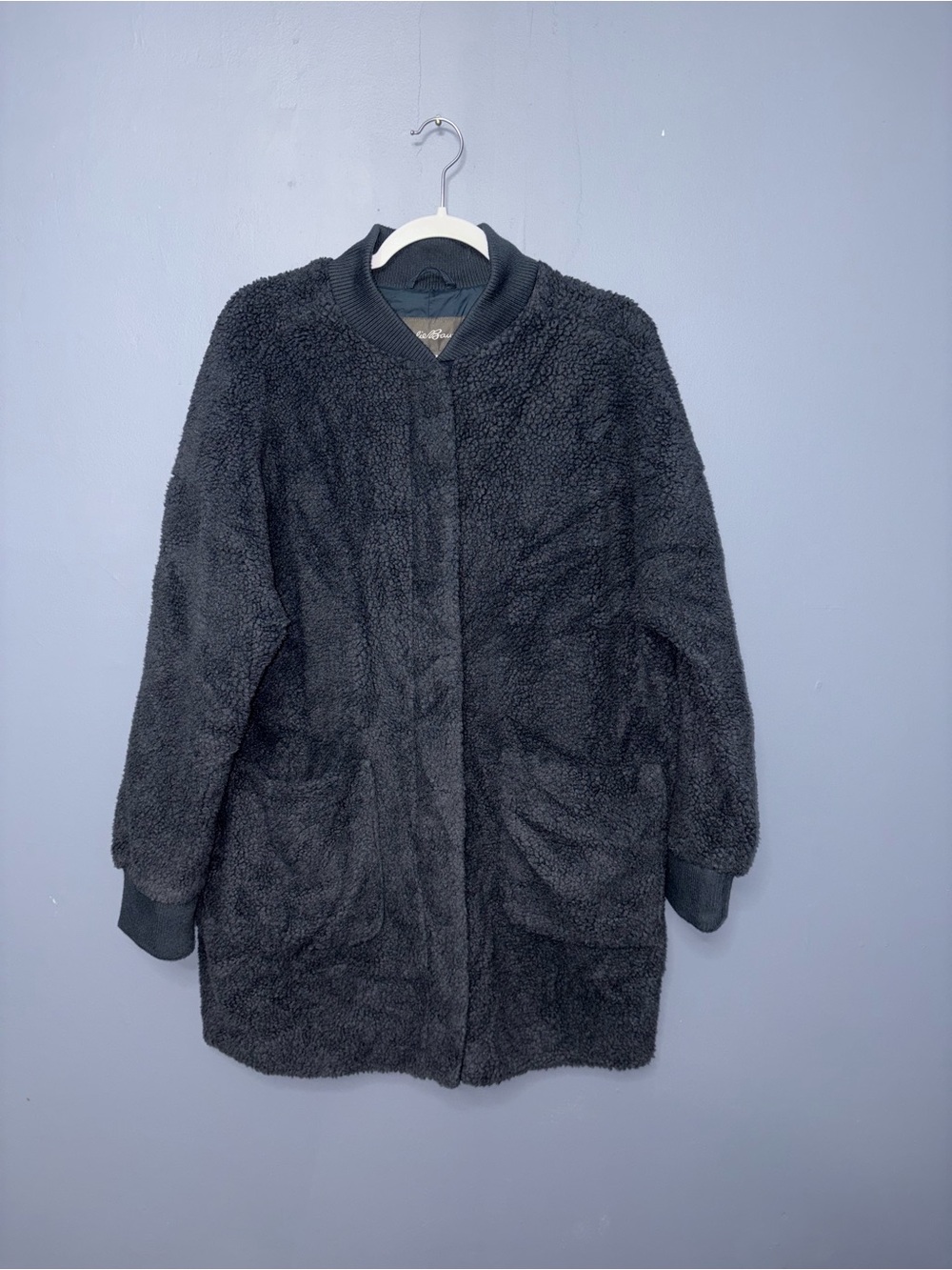 Eddie Bauer • Navy Teddy Jacket